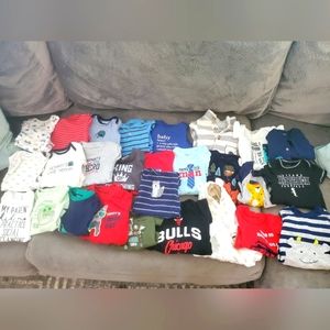 Baby boy 3 month tops